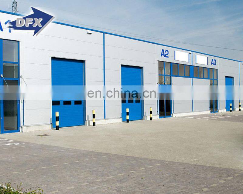 Easy install China prefabricated structural steel structure workshop provider with office buildings