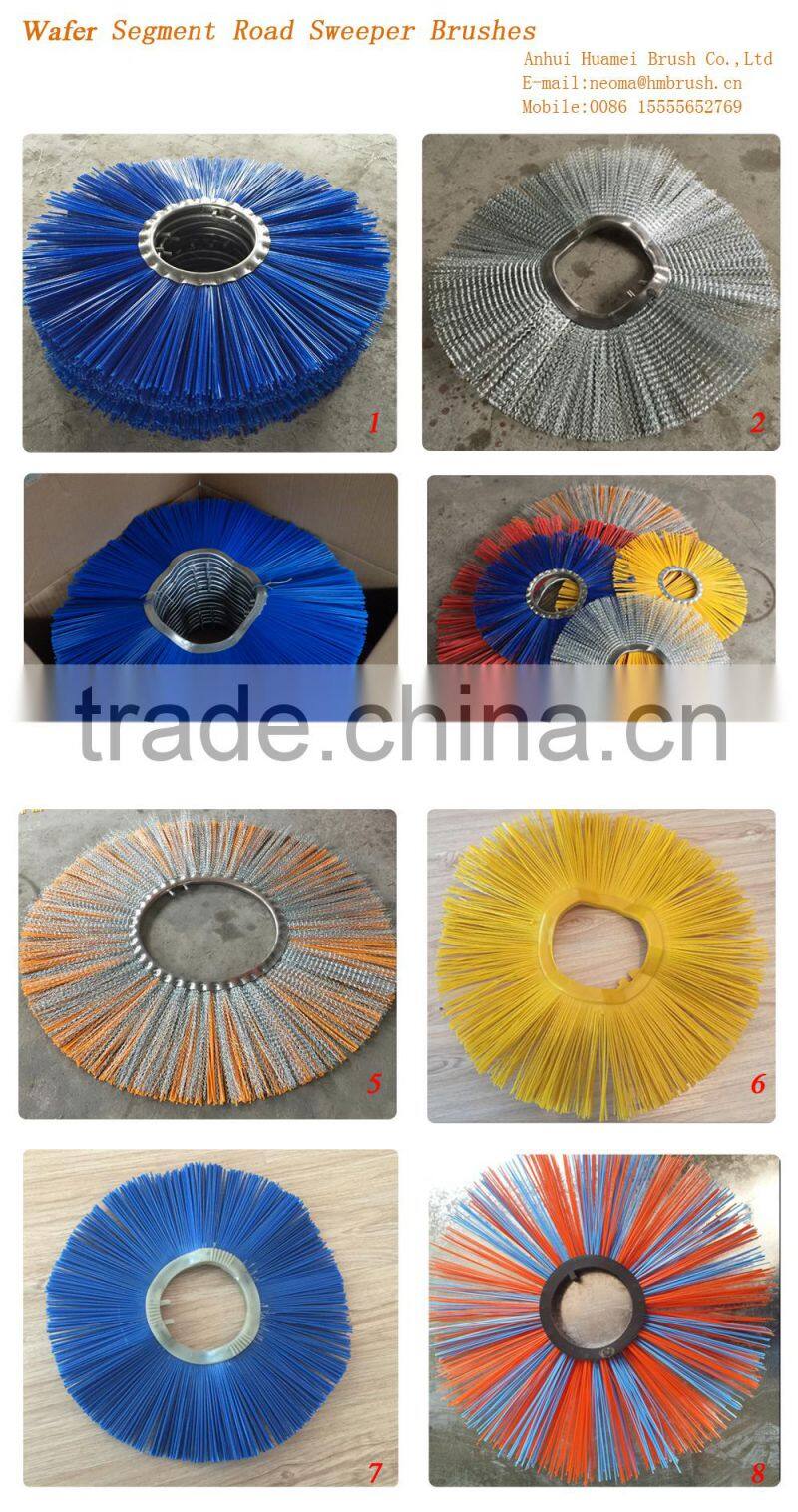 polypropylene road sweeper wafer brushes roller brush floor scrubber brushes