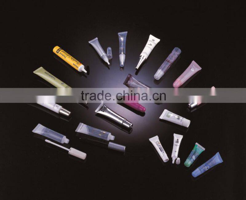 different lipgloss tube for cosmetic packaging