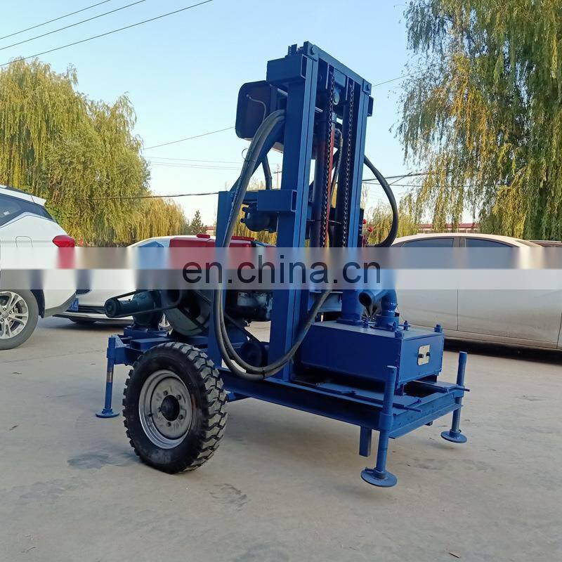 High Quality Diesel Drilling Rig / Hydraulic Water Well Drilling Rig