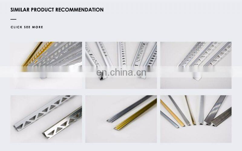 l shaped aluminum corner tile trim