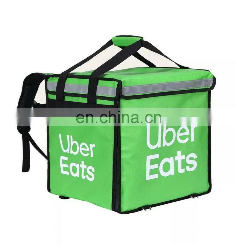 Keep Food Warm Insulated Motorcycle U Eats Delivery Thermal Bag For Delivery Food