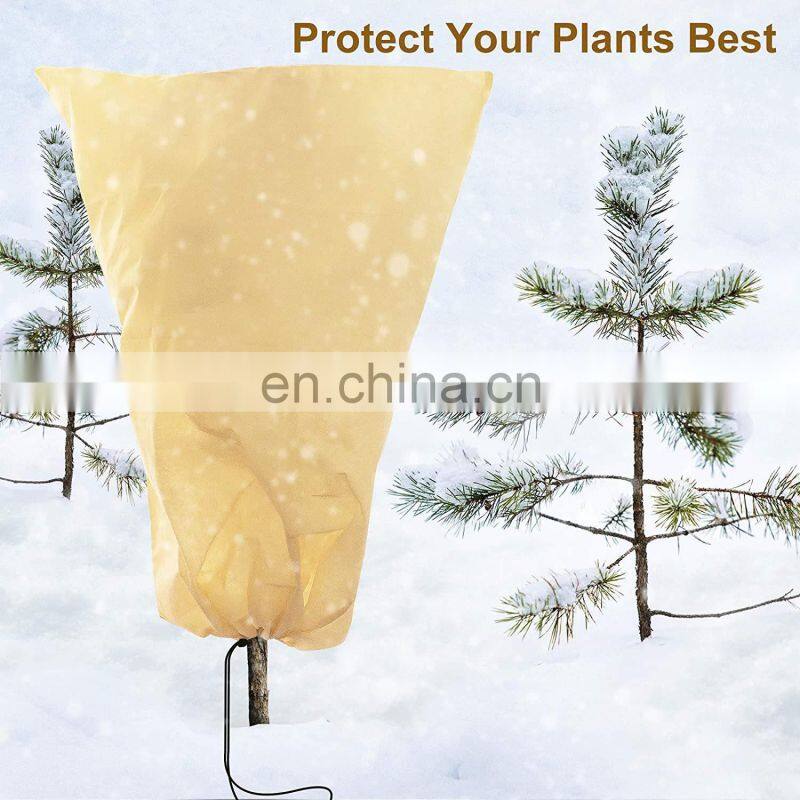 Plant Cover Winter Warm Cover Tree Shrub Plant Protecting Bag Frost Protection for Yard Garden Plants Small Tree