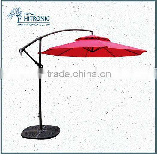 Outdoor large sun umbrella waterproof umbrella on Chinese market