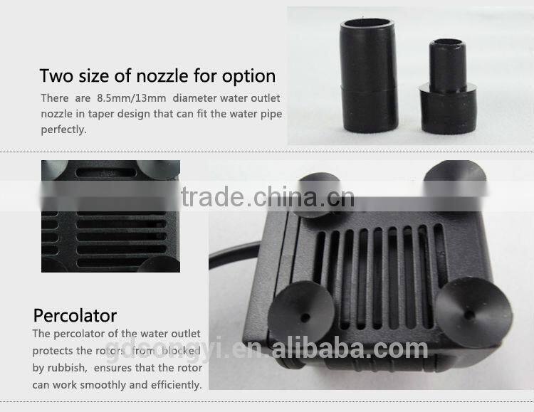 garden fountain and aquarium submersible water pumps
