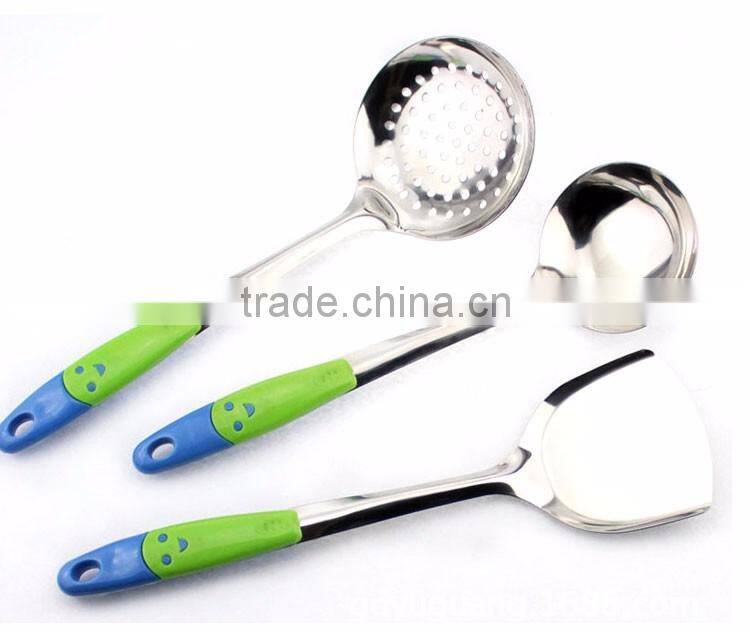 stainless steel kitchen utensil set