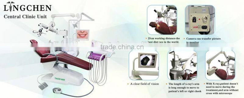 Hot selling electric dental chair with double control system sale