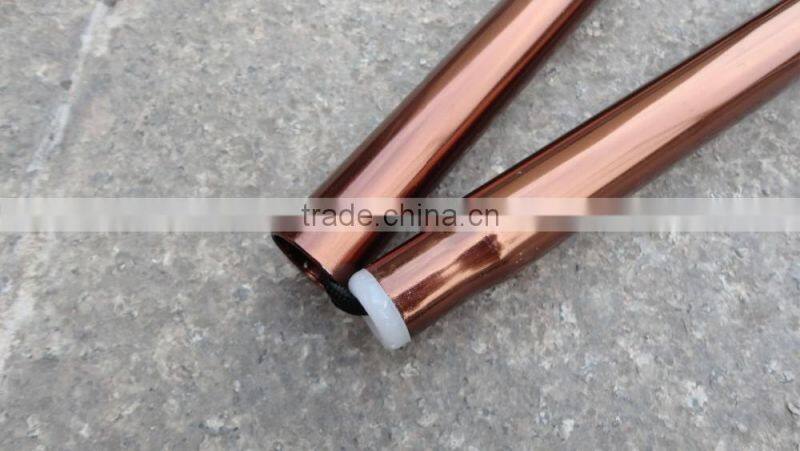 5-Sections Foldable Walking Cane Brown Color