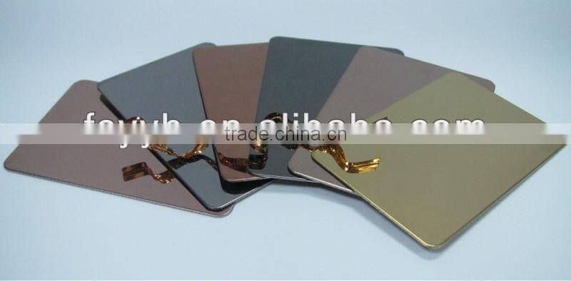 freely customised color code stainless steel
