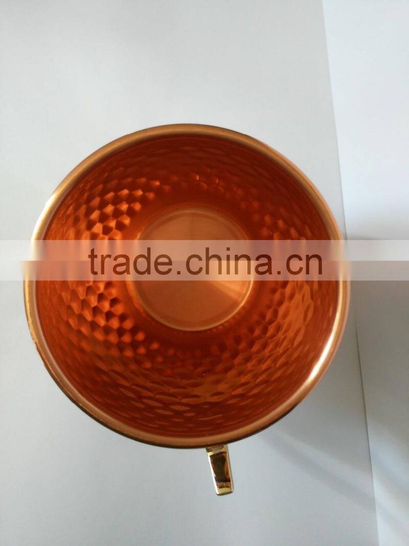 16oz/18oz Copper tisan Barrel Hammered Copper Moscow Mule Mug/Copper Mug