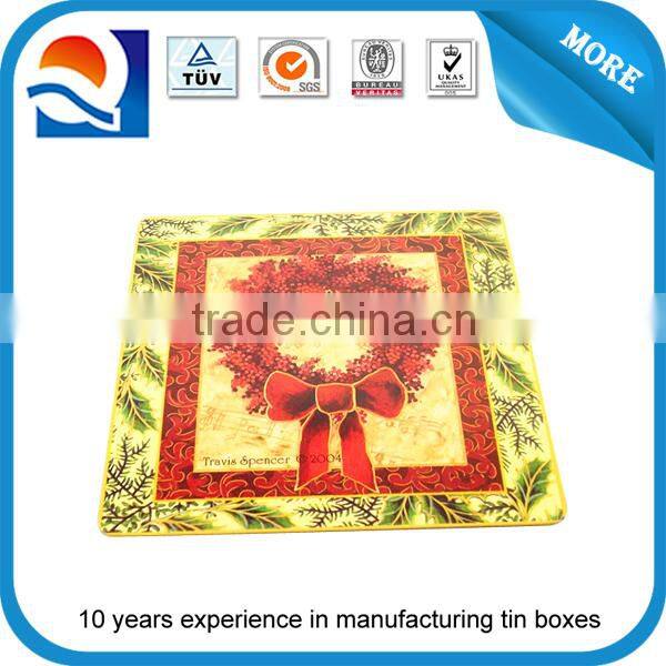 Chinese factory directly cup mat tin boxes