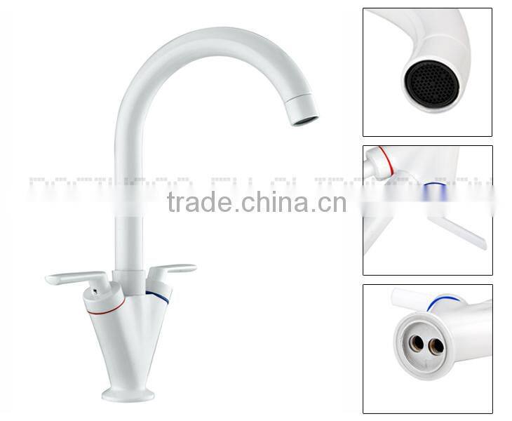 Big Promotion Brass White Surface Door To Door Marketing Product Faucet