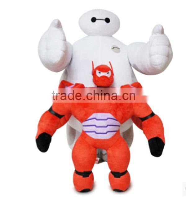 Big hero 6 - Big white plush toy baymax for wholesale
