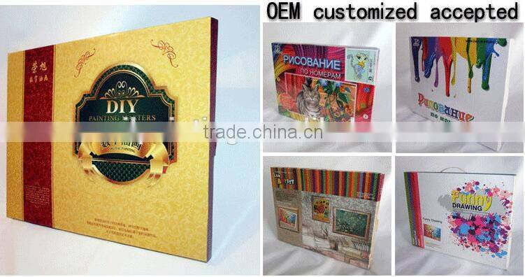 DIY digital oil painting by numbers flower oil painting for living room 5261