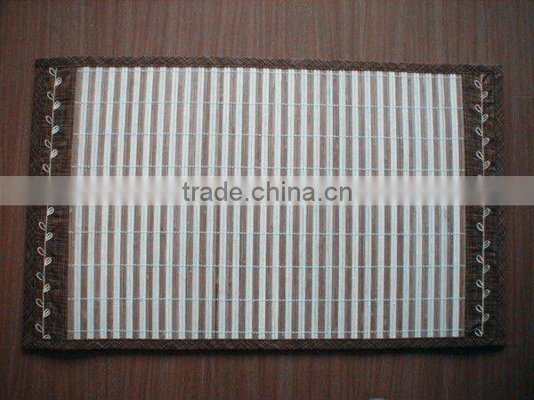 Fashion zhejiang good quality printed carpet products bamboo natural textile