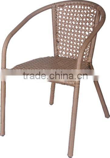 round wicker outdoor garden chair