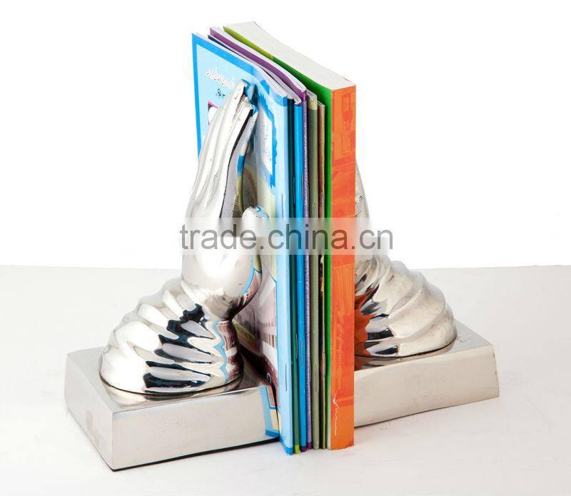 Cast Aluminum Decorative Aeroplane Bookends