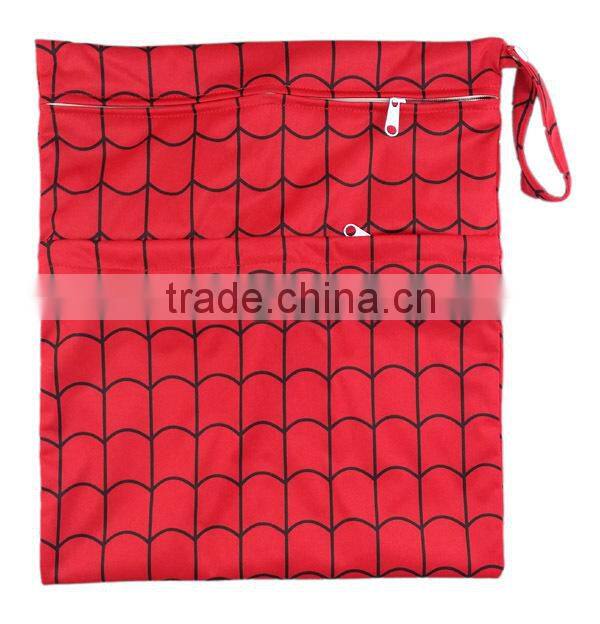 Free Shipping High quality Machine Printed Baby Diaper Bags