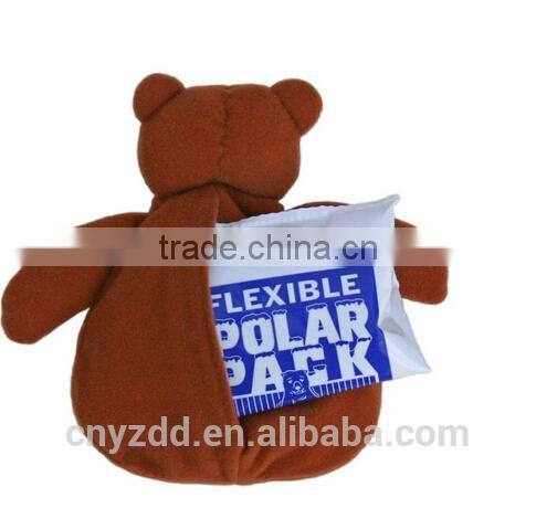 Plush Cover for Cool Pack/Soft Animal Shaped Cover of Cold Bag
