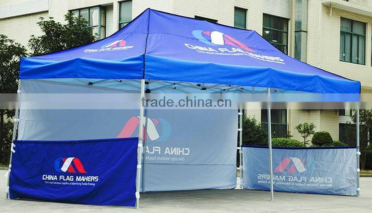 custom trade show display 3x3 easy up tent