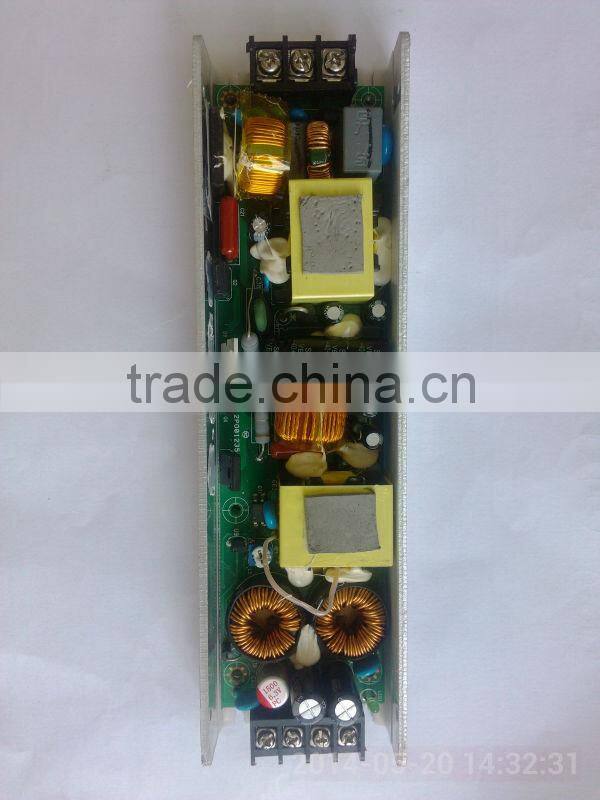 CE RoHS ultra-thin slim high efficiency constant voltage single output AC DC 200W 24v 8.5a led driver