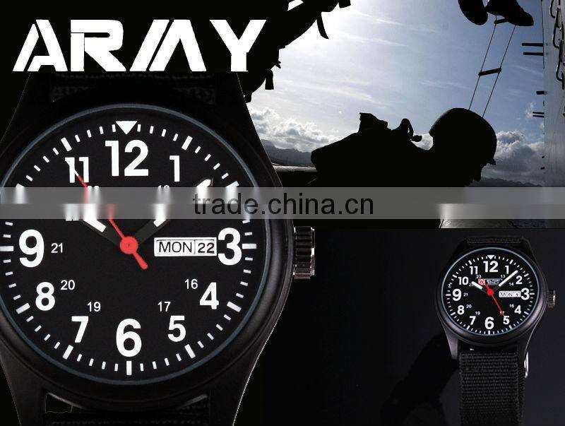 Mens Quartz Japan Movt Watch 3ATM Waterproof Military Watch MR051