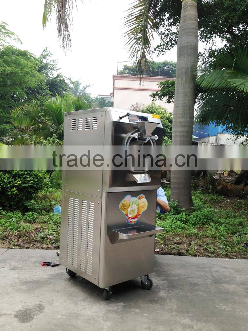 automatic good taste gelato hard ice cream making machine