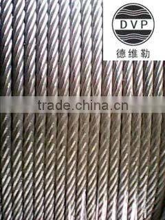 7x7 7x19 1x19 1x7 19x7 4x31SW+FC flexible galvanized steel wire rope