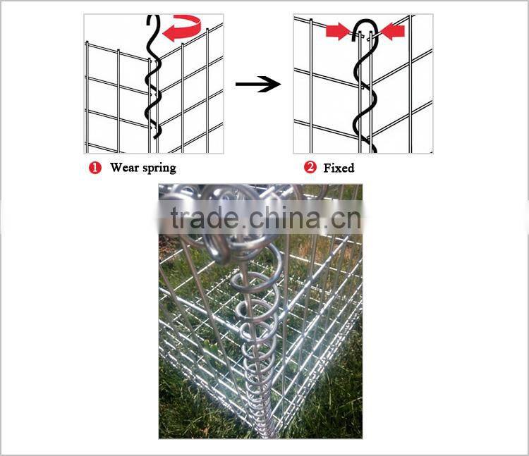 BV Company Good Price galvanized gabion box wire fencing