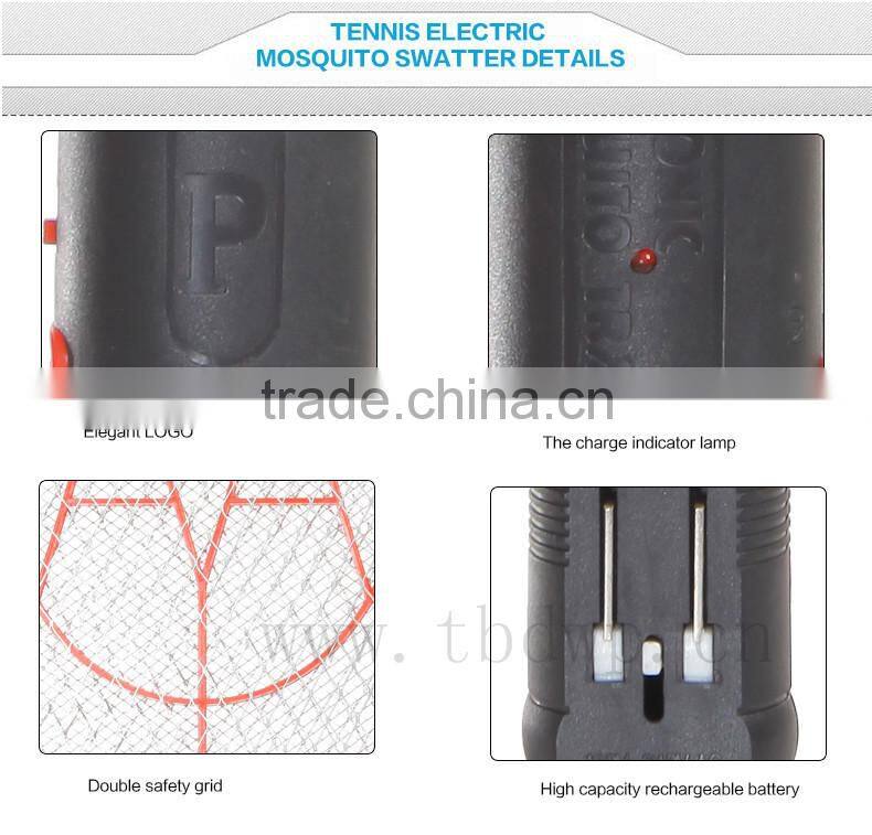 Rechargeable ECO-friendly Zhejiang effective mosquito racket