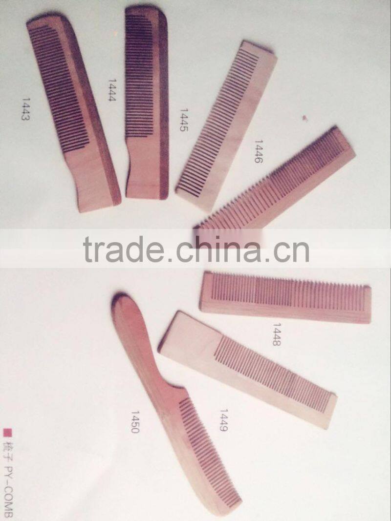 common high quality wholesale wooden hair comb