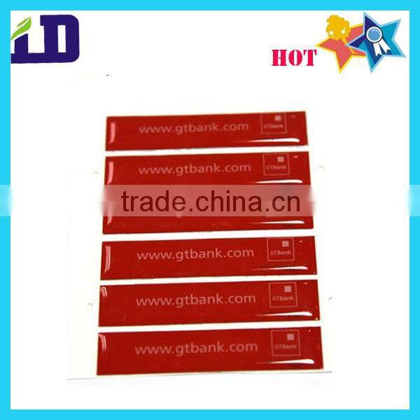 Domed Epoxy sticker Bumper sticker