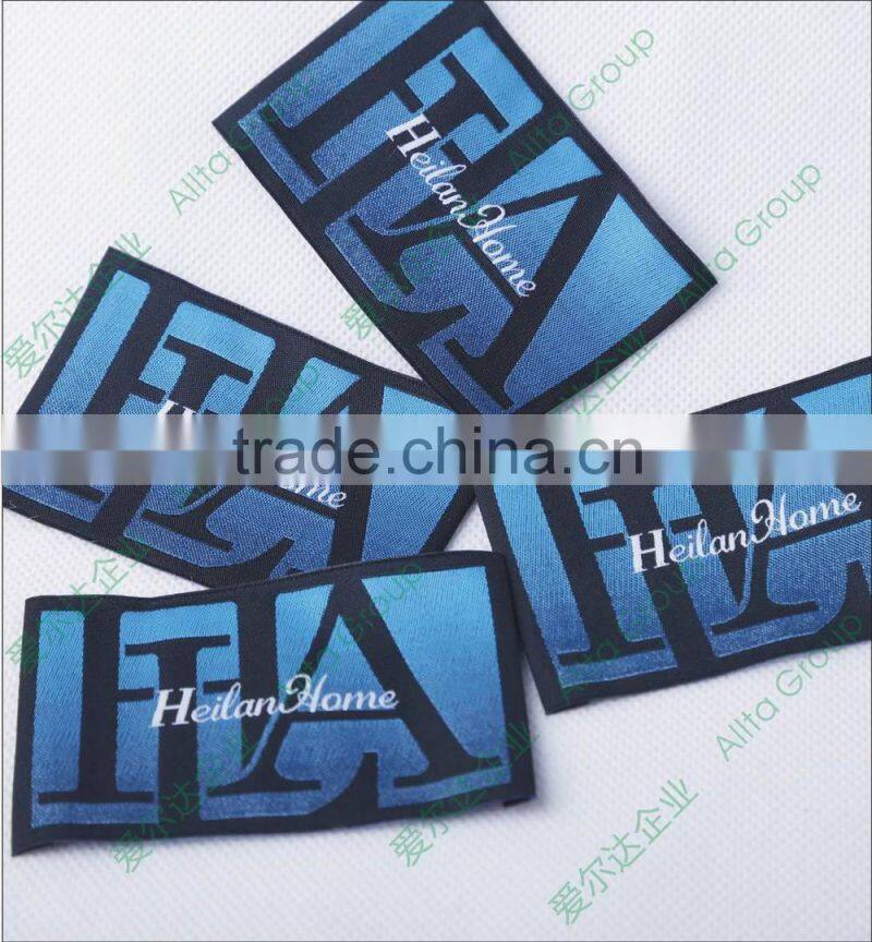 Wholesale custom cotton print garment sewing label