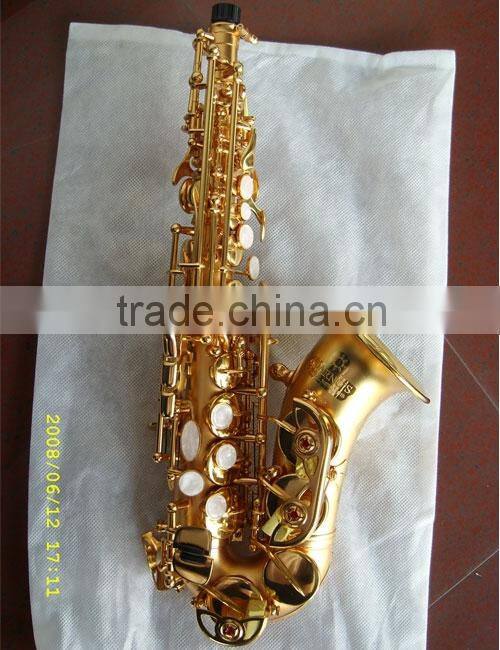 curved soprano saxophone