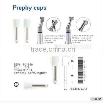 Dental Mini Polisher - Free Dental Prophy Angles Disposable Firm Cup/Dental Prophy Cup