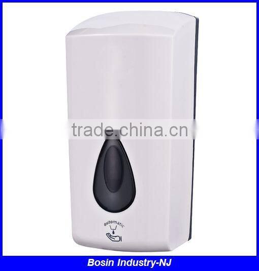 public area standing automatic electric foam soap dispenser with stainless steel holder