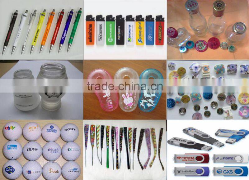 Tempo pad printing machine for pen/glof ball/lighter/usb/logo