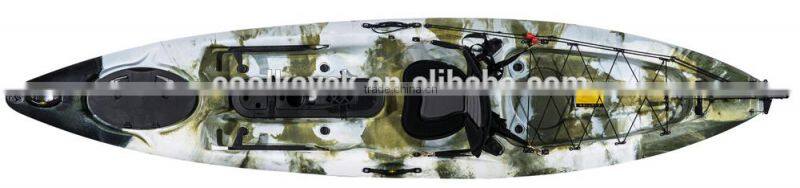 No inflatable cheap plastic fishing & racing kayak for sale rowing boat