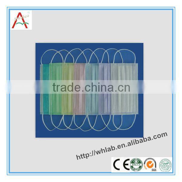 Disposable face mask for food service