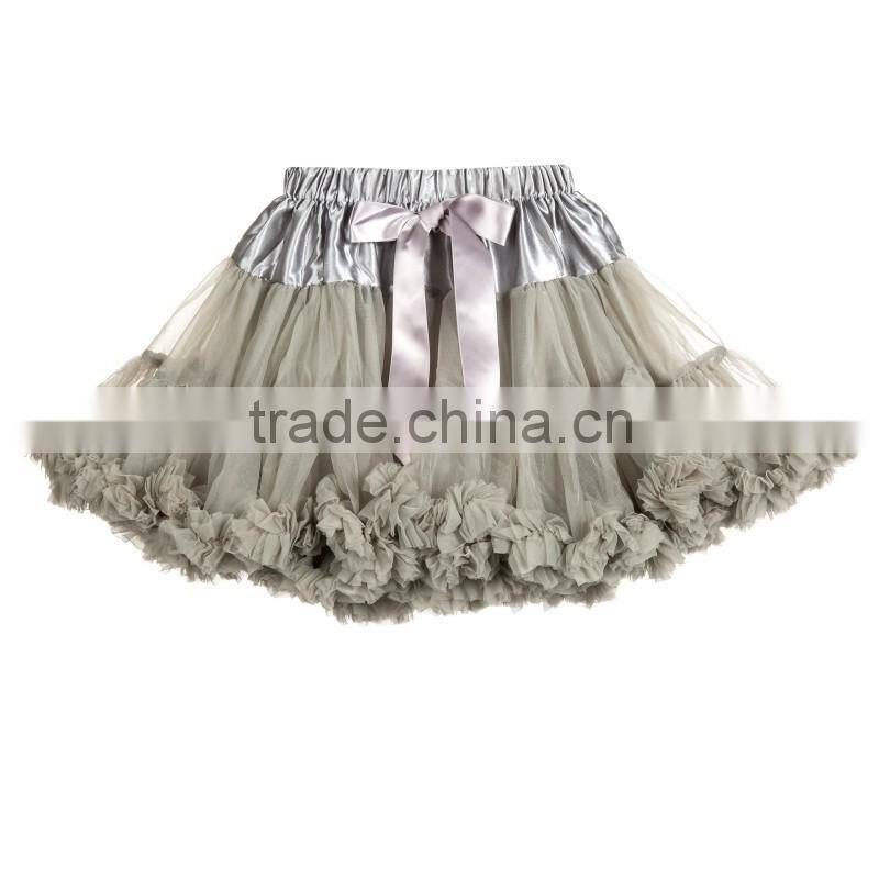 solid color high quality factory price ballet tutus baby girls mini skirt baby skirt