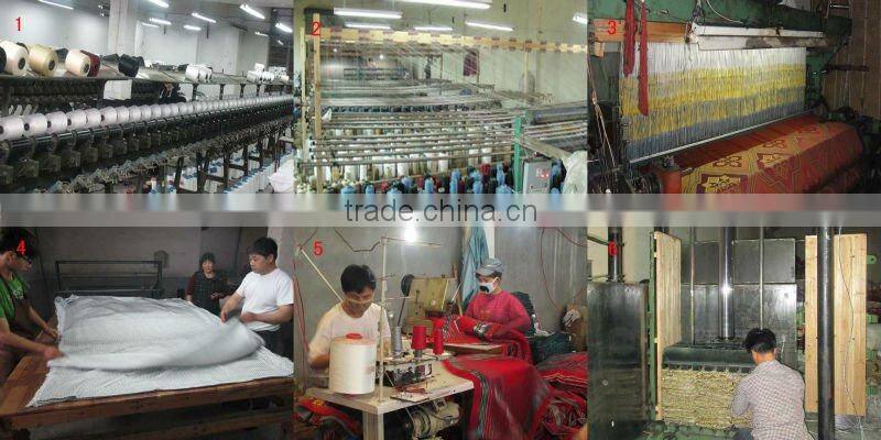 Middle East Polyester & Chenille Fabric White Bedspread SF003-YG