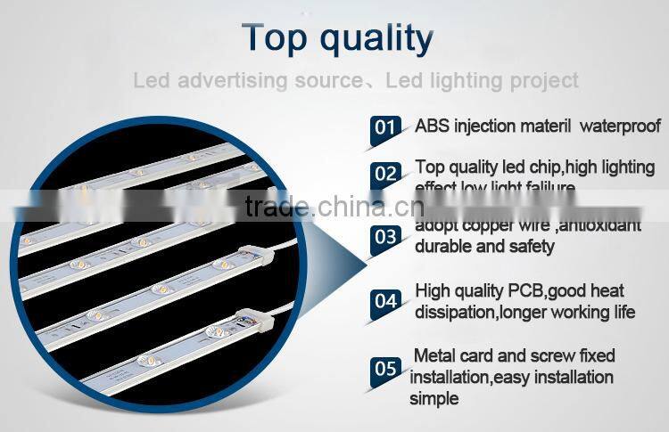 Not need power supply 110V led back light high power 13W waterproof 13leds led sign backlight