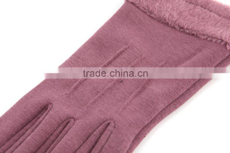 Winter warm lady IPAD IPHONE touch screen gloves