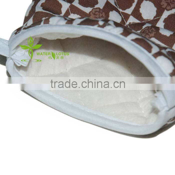 plain color cotton heat resistant microwave pot holder