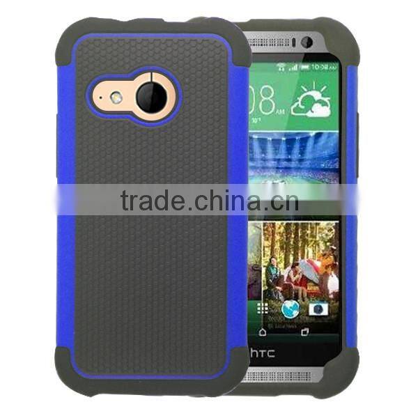 Hybrid Shock Proof Silicone Mobile Phone Case For HTC ONE MINI2 M8 MINI