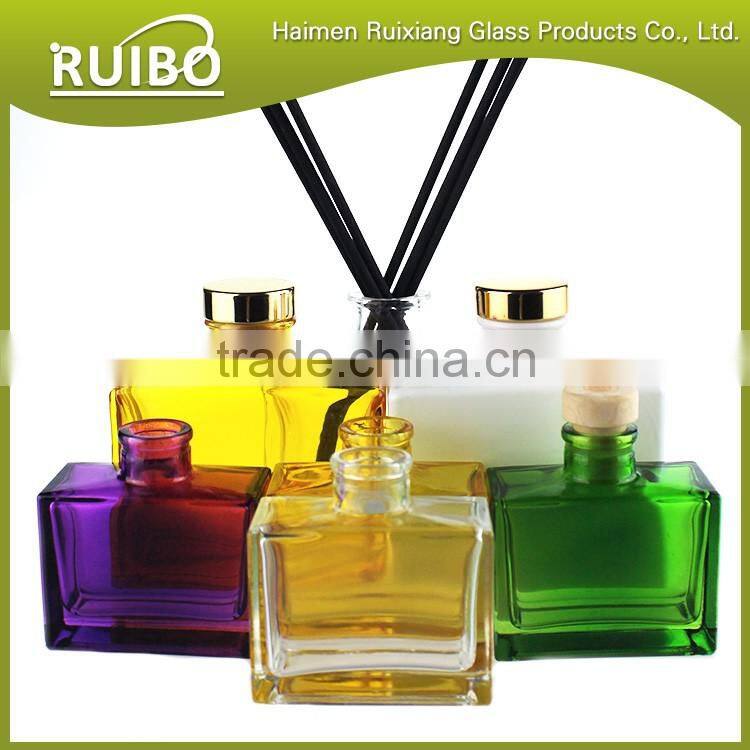 Hot sale 50ml reed diffuser bottles with diffuser reeds and various caps