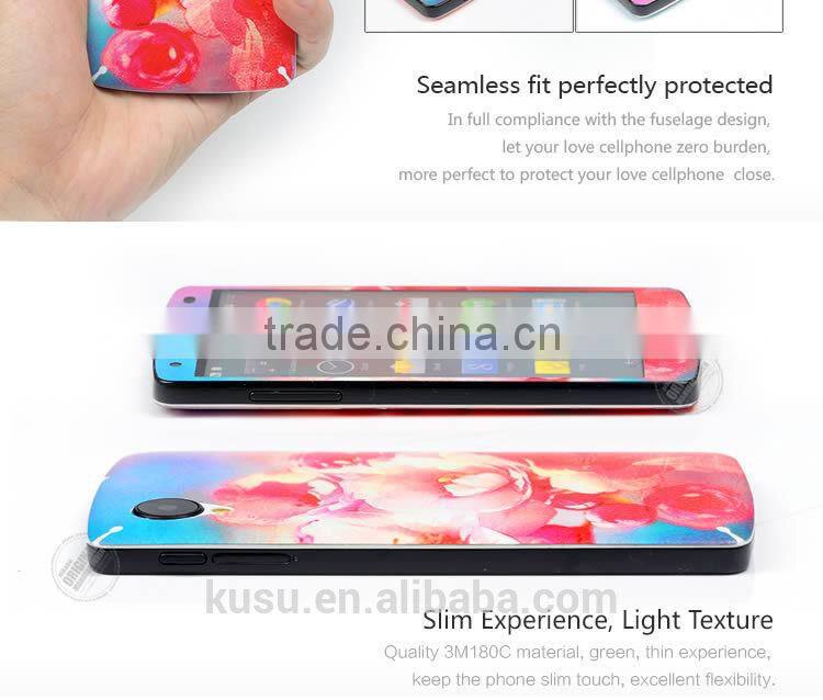 Hot sale vinyl skin 3m cell phone skins for google5