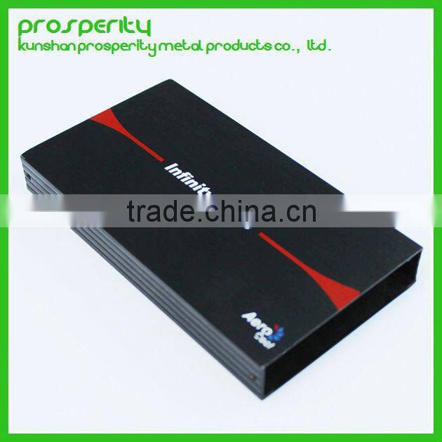 Aluminum Profile CNC external hard disk /500G hard disk box