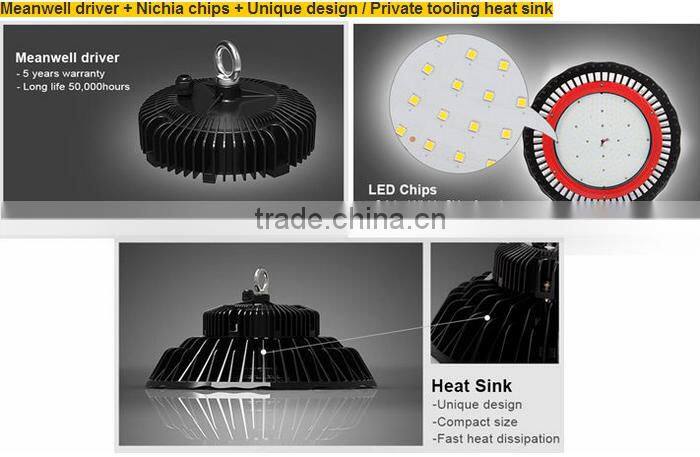 Mini dance laser red and green light 240W high quality UFO high bay lights