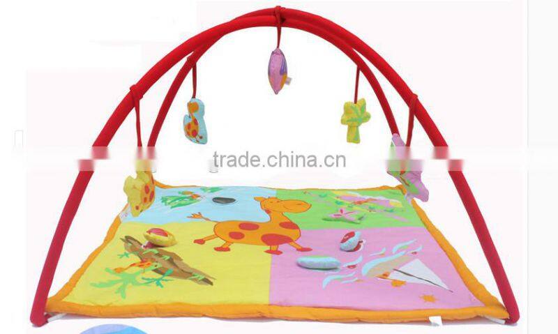rubber play mat material/cheap price Multifunctional Baby Gym Mat of baby play carpet/eco-friendly baby play gym mat